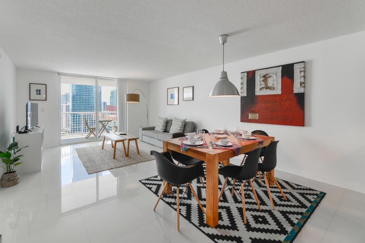 Spectacular Apartment In Heart Of Brickell Miami Extérieur photo